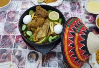Raqsh is one of the traditional dishes served in Najran Province. (SPA)