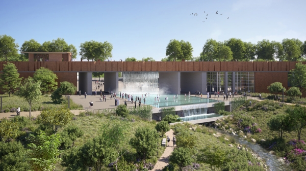 A conceptual design for al-Urubah Park. (Royal Commission for Riyadh City)