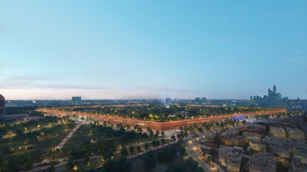 Al-Urubah Park, one of the major parks in Riyadh City. (Royal Commission for Riyadh City)