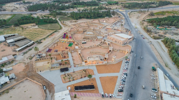 Al-Mithnab Heritage Village in Qassim Province. (SPA)