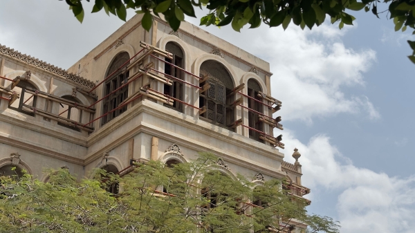 Al-Kateb Palace in Taif consists of three floors built in the style of ancient Roman architecture. (Saudipedia)