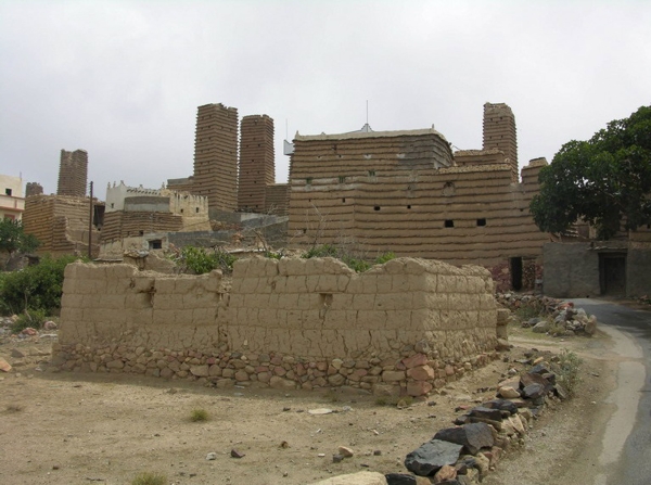 Al Khalaf Village in Sarat Abidah Governorate. (King Abdulaziz Foundation for Research and Archives (Darah))