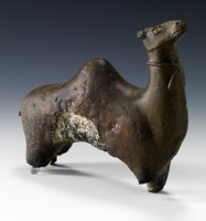 A camel figurine made of bronze. (Saudi Commission for Tourism and Antiquities)