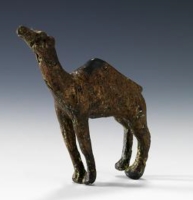 A small camel figurine made of copper. (Saudi Commission for Tourism and Antiquities)