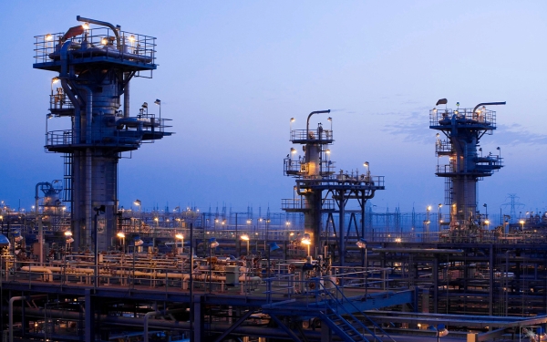 Saudi Aramco's Ghawar Field in Al-Ahsa Governorate. (SPA)