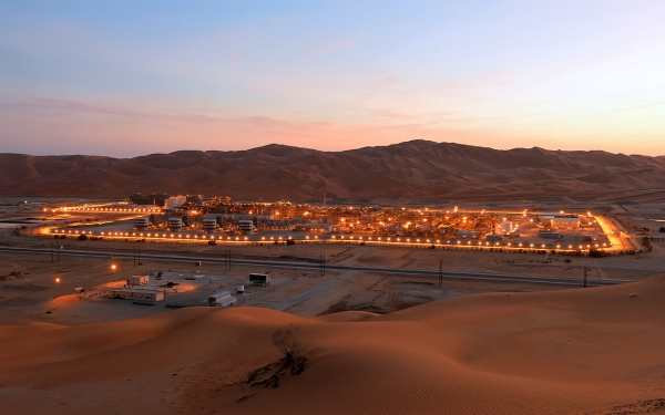 Saudi Aramco's Shaybah Field in the Empty Quarter. (Aramco)