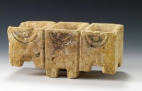 A censer carved from sandstone. (Saudi Commission for Tourism and Antiquities)