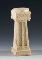 A censer carved from limestone. (Saudi Commission for Tourism and Antiquities)