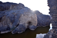 Remains of Mu&#039;awiyah Dam east of al-Madinah al-Munawwarah. (SPA)