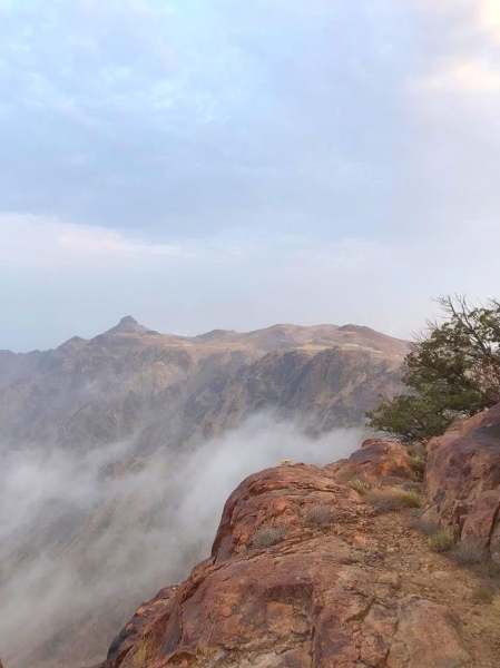 Al-Faqra Mountain west of al-Madinah al-Munawwarah (SPA).