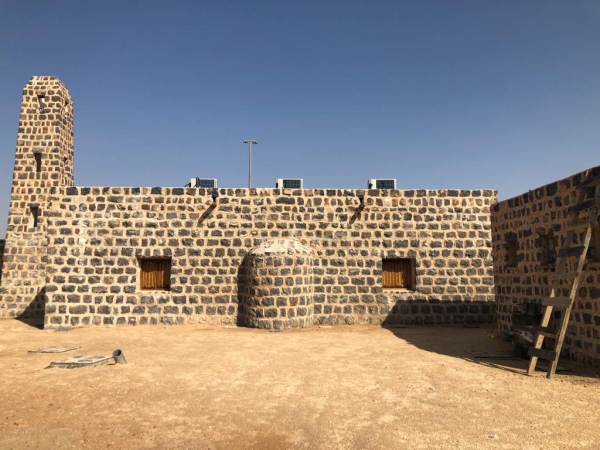 Al-Hadithah Mosque, one of the oldest mosques in al-Jawf Province. (Saudipedia)
