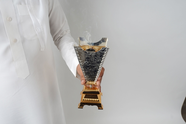 Ma'amool ad-Dawasir is a type of blended perfume crafted and manufactured in the Kingdom. (Saudipedia)