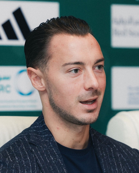 Coach Jaissle, head coach of Al-Ahli Football Club’s first team. (Al-Ahli Club Media Center)