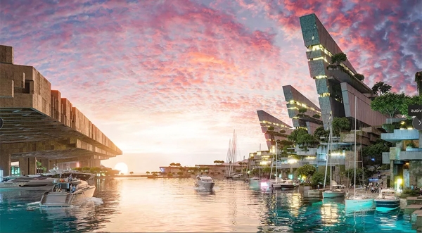 Hyatt Hotels in the NEOM project. (Media Center of NEOM)