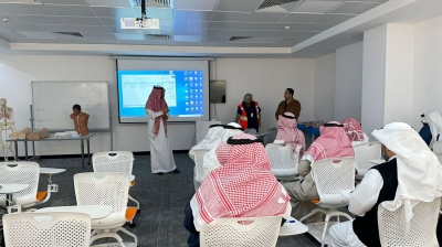 One of the health programs targeting school staff. (Media Center of Al-Madinah Al-Munawwarah Education Administration)