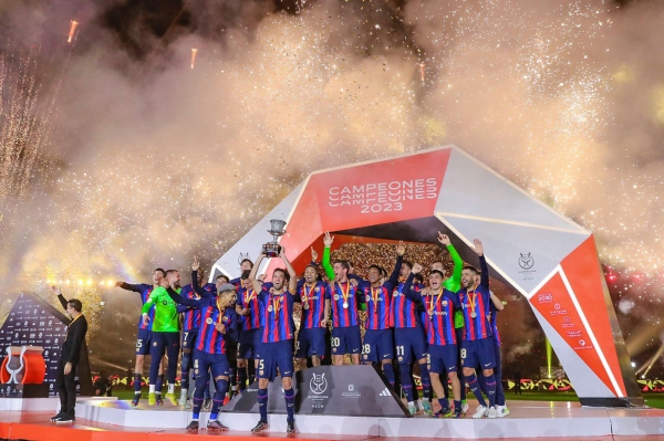 FC Barcelona won the 2023 Spanish Super Cup. (Media Center of the Ministry of Sport)
