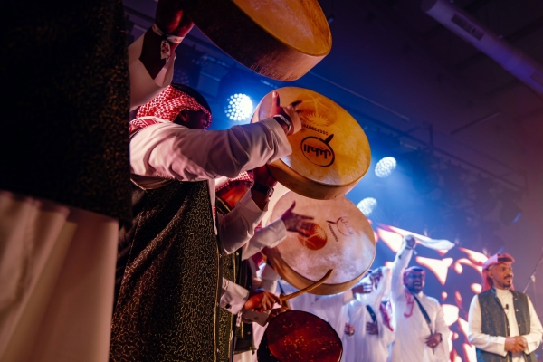 A folk arts performance from the events of MDLBeast Festival 2024. (MDLBeast Media Center)