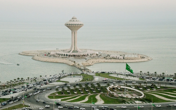 Al-khobar Water Tower, one of the city's landmarks. (SPA)