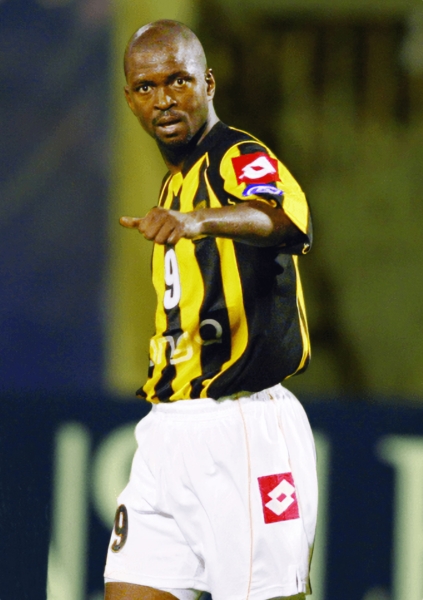 Hamzah Idris, Al-Ittihad Club's player. (Al-Ittihad Club Media Center)