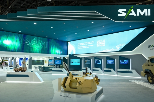 SAMI booth at the World Defense Conference. (SAMI Media Center)