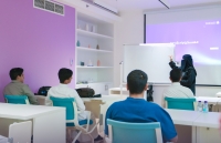 One of the classrooms at Tuwaiq Academy. (Media Center of Tuwaiq Academy)