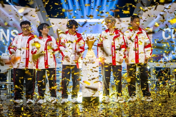 Team AG.AL crowned champions of Honor of Kings at the 2025 Esports World Cup.
(Esports World Cup)