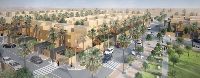 Illustration of Diyar Alhasa Project, one of the Sakani program projects. (Sakani Program Media Center)