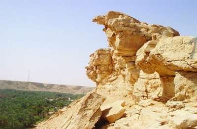 Mount al-Tubad in Wadi al-Ghayl, al-Aflaj Governorate, Riyadh Province.SPA. (King Abdulaziz Foundation for Research and Archives (Darah))