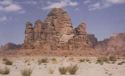 Al-Hammad Plateau, in al-Jawf Province, north of the Kingdom. (King Abdulaziz Foundation for Research and Archives (Darah))