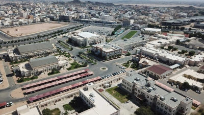Aerial view of Taif University. (SPA)