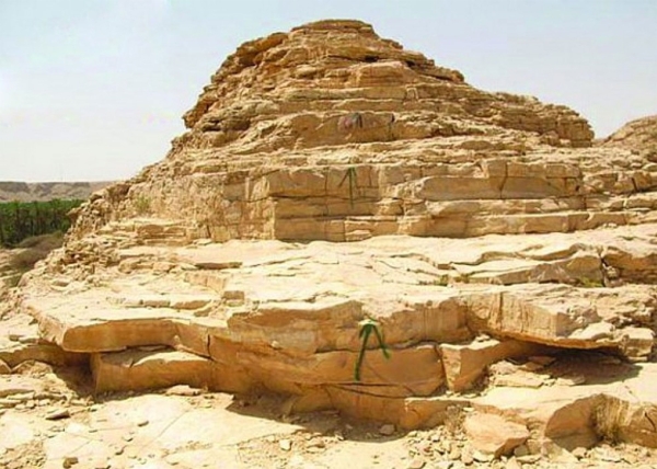 Mount al-Tubad in al-Aflaj Governorate. SPA. (King Abdulaziz Foundation for Research and Archives (Darah))