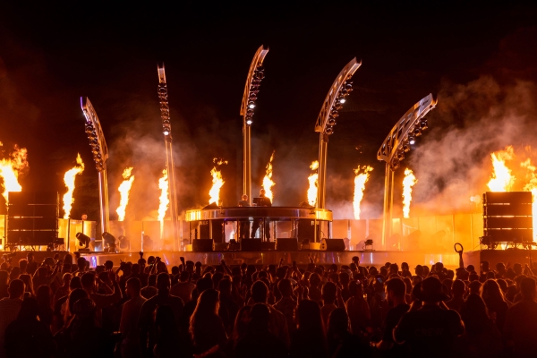The Azimuth AlUla events at the MDLBeast Festival 2023. (MDLBeast)