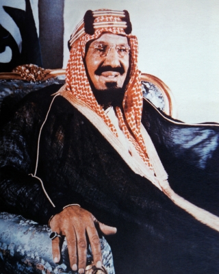 The royal seal of King Abdulaziz is on his ring. (King Abdulaziz Foundation for Research and Archives (Darah))