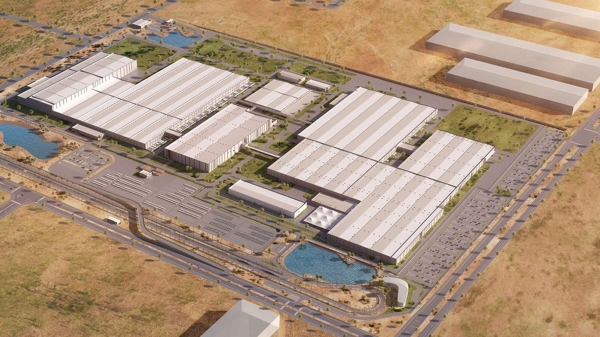 The Ceer complex for electric vehicle manufacturing in King Abdullah Economic City. (Ceer Company)
