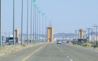A street in Afif Governorate, affiliated with Riyadh Province. (Saudipedia)