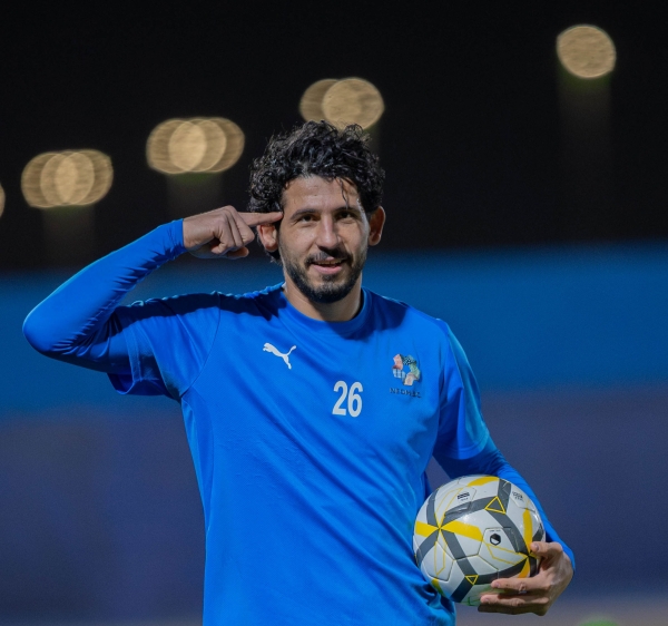 Team captain, Ahmed Hegazi. (Media Center of NEOM SC)