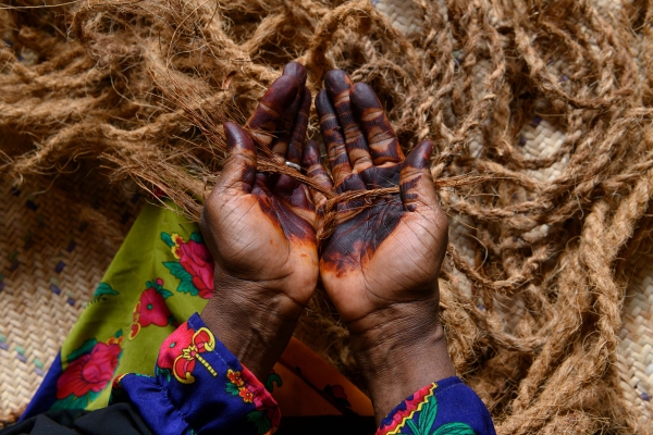 The craft of rope-making. (Ministry of Culture)