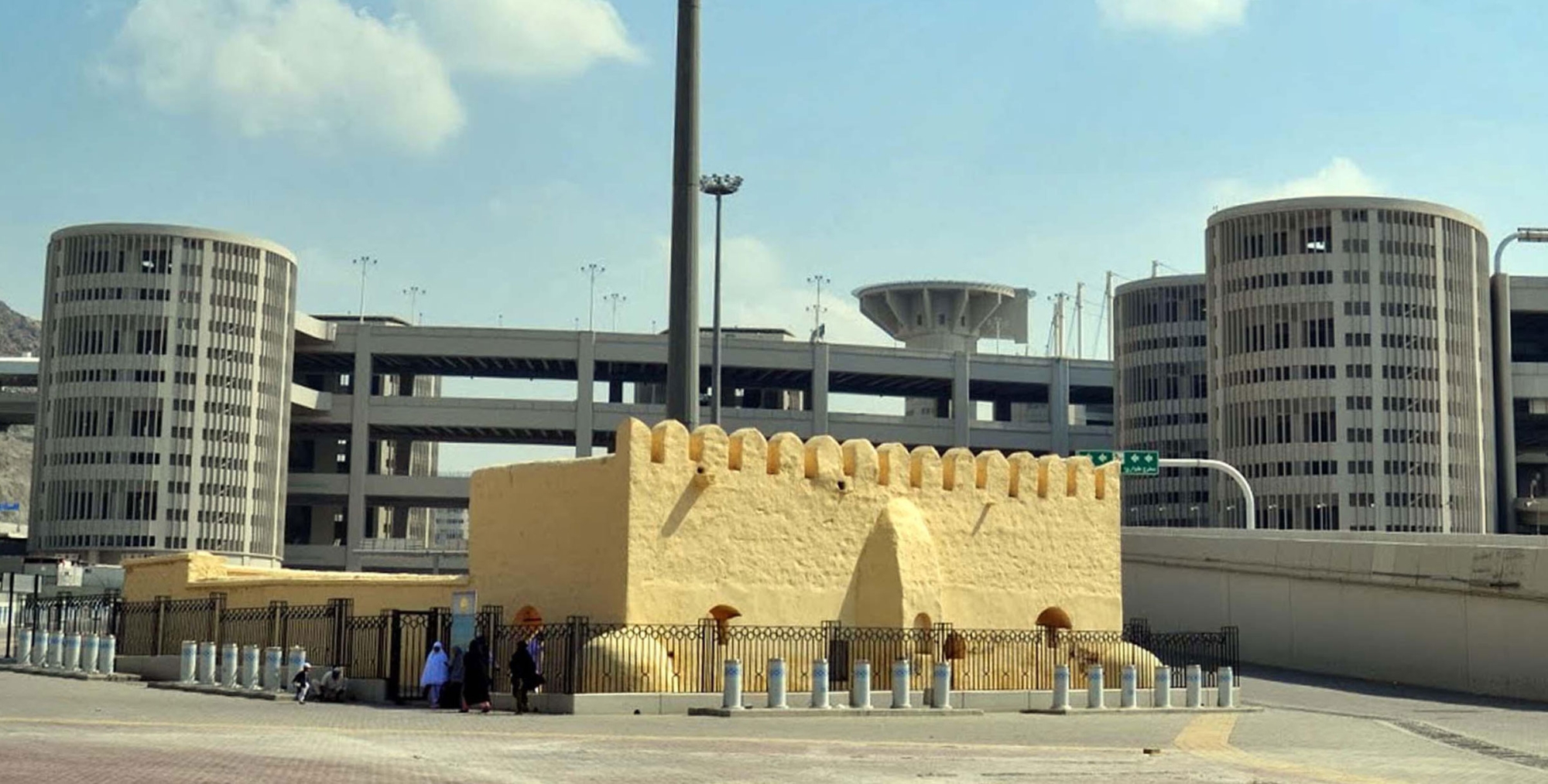 Mosquée historique d&#039;Al-Bay&#039;ah près de Jamarat al-Aqaba, au niveau du site de Mina. (SPA)