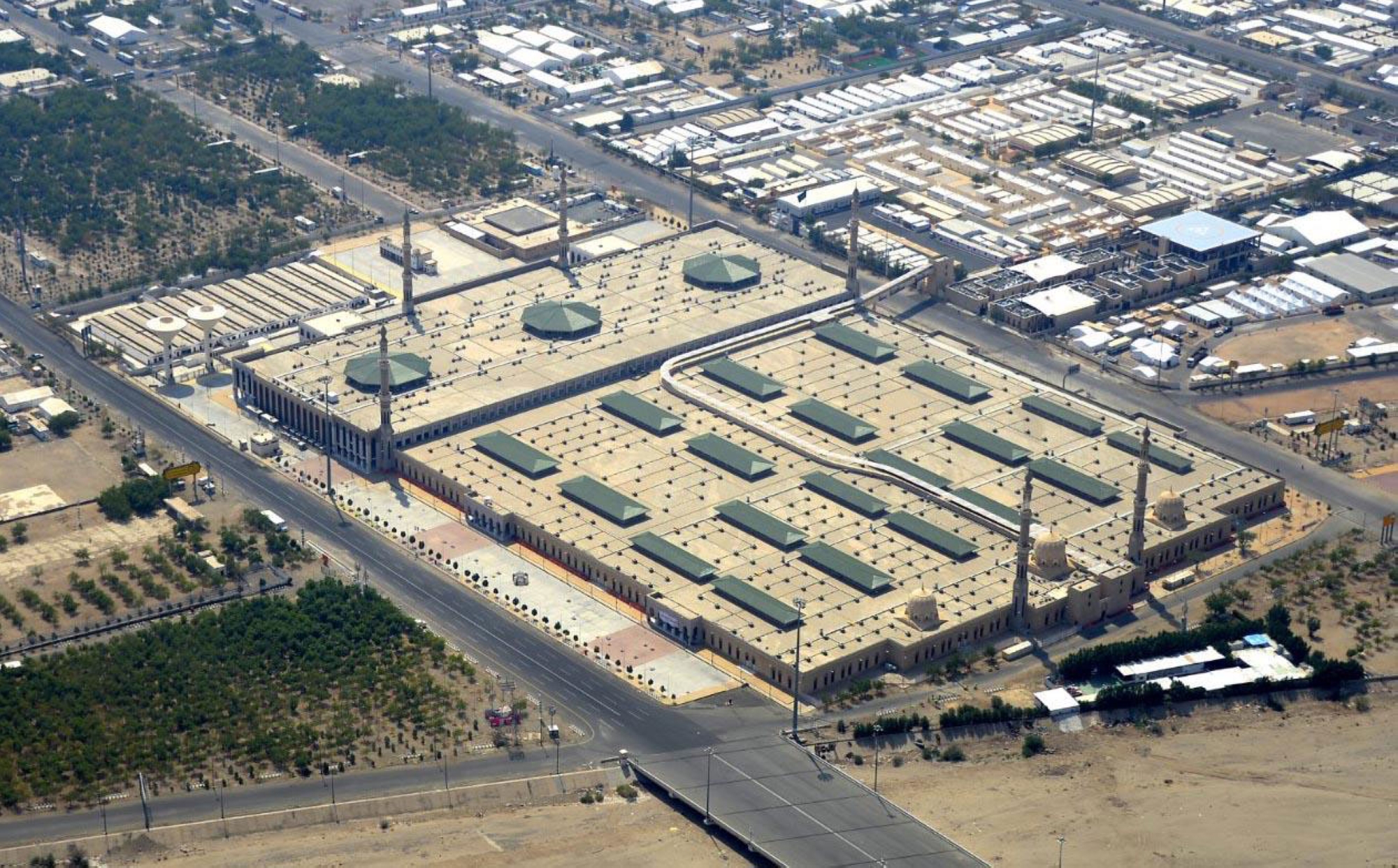 Mosquée de Namira sur le site d&#039;Arafat. (SPA)