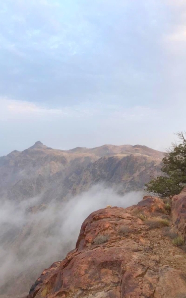 Le Jabal al-Faqra se situe dans la province de Médine, à l’ouest du Royaume. (SPA)