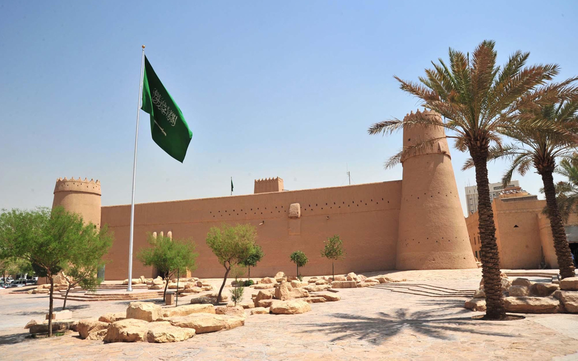 Le Fort Masmak dans la ville de Riyad. (SPA)