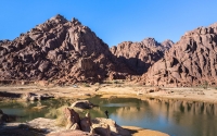 La montagne de Salma, culminant à 1 430 m au-dessus du niveau de la mer, se situe dans la province de Haïl. (SPA)