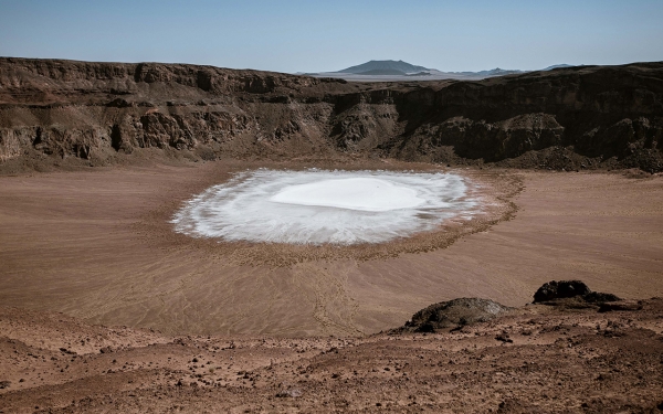 Située à 1 544 m au-dessus du niveau de la mer, la montagne d'Aja est la plus haute de la province de Haïl. (SPA)