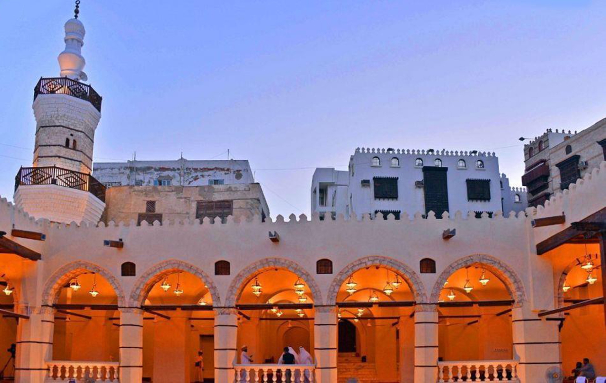 Une photographie d’une ancienne mosquée dans la ville historique de Djeddah (Agence de presse saoudienne) (Fondation de Darah)