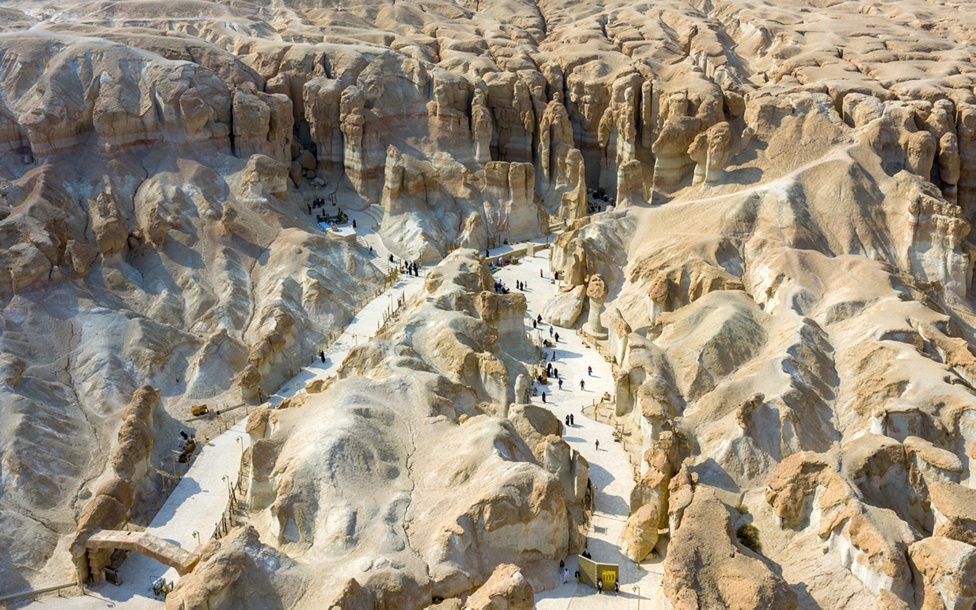 Mont Al-Qarah à Al-Ahsa. (Ministère de la Culture)