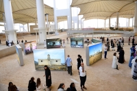 Expositions de la Biennale des arts islamiques à Djeddah en 2023. (SPA)