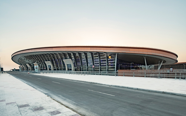 L’un des bâtiments de l’aéroport international Roi-Abdelaziz à Djeddah. (Agence de presse saoudienne)