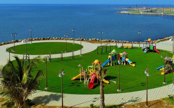 La corniche de Rabigh sur la mer Rouge, dans la province de La Mecque. (Fondation Roi Abdelaziz pour la Recherche et les Archives)