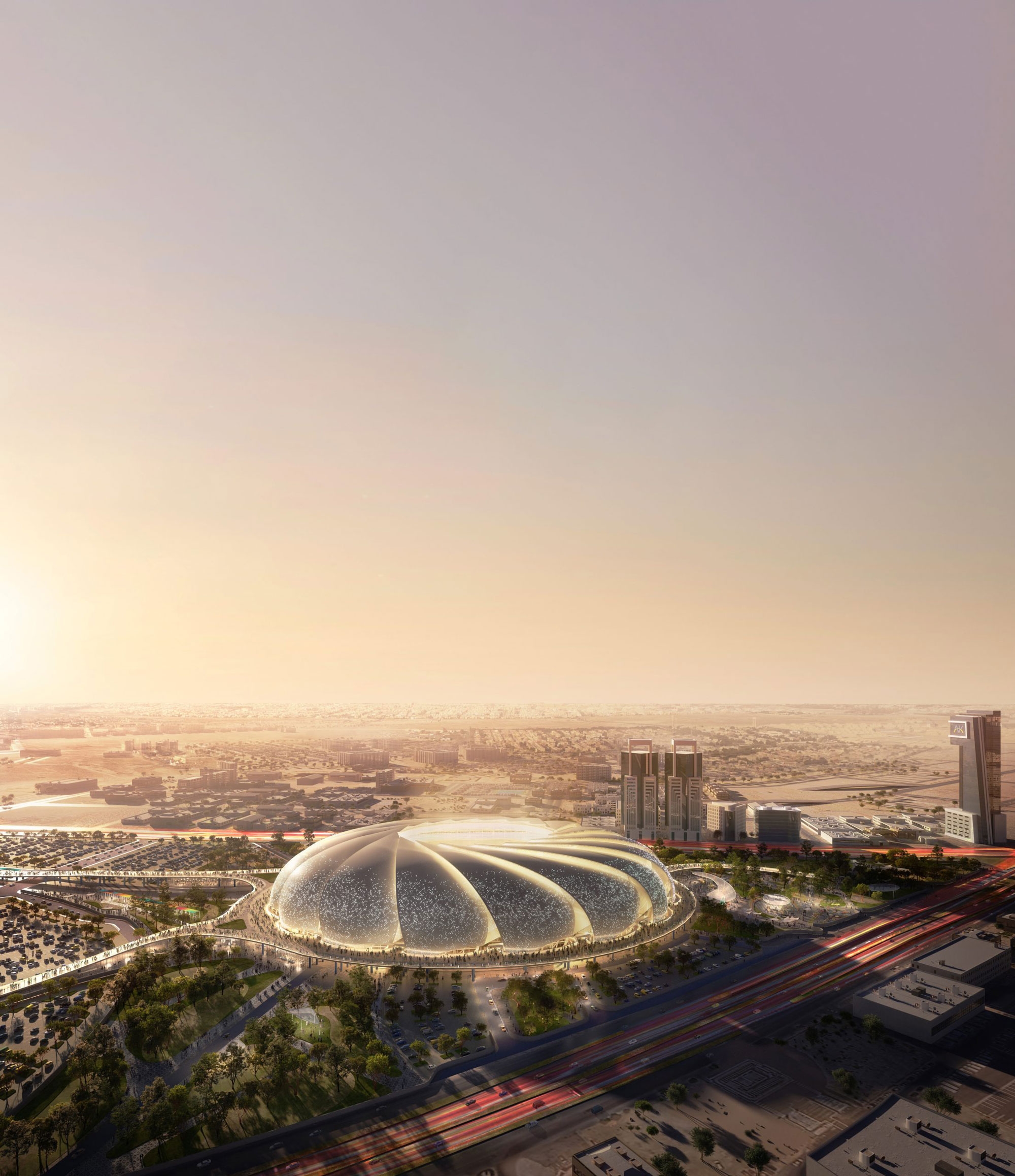 Stade Aramco. (Centre médiatique de la Fédération saoudienne de football)