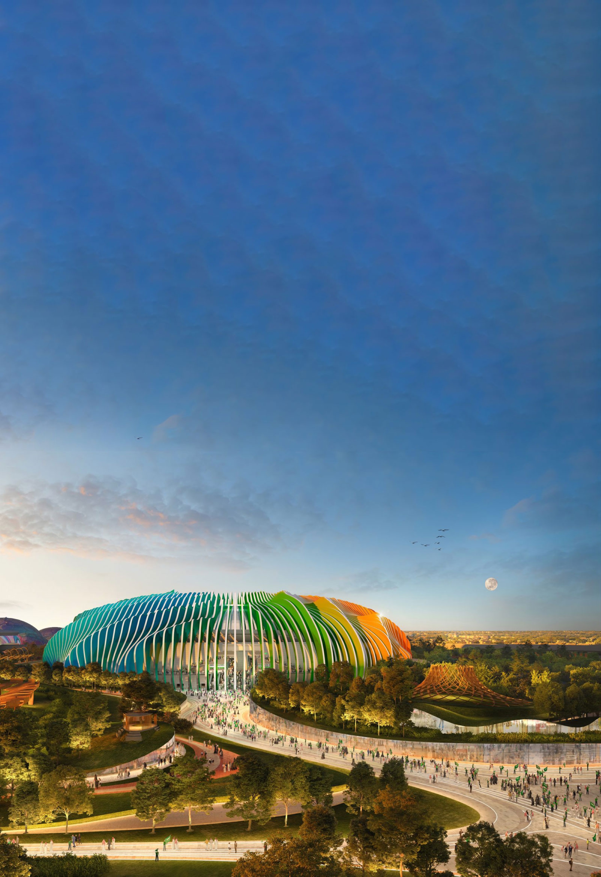 Stade Qiddiya. (Centre médiatique de la Fédération saoudienne de football)